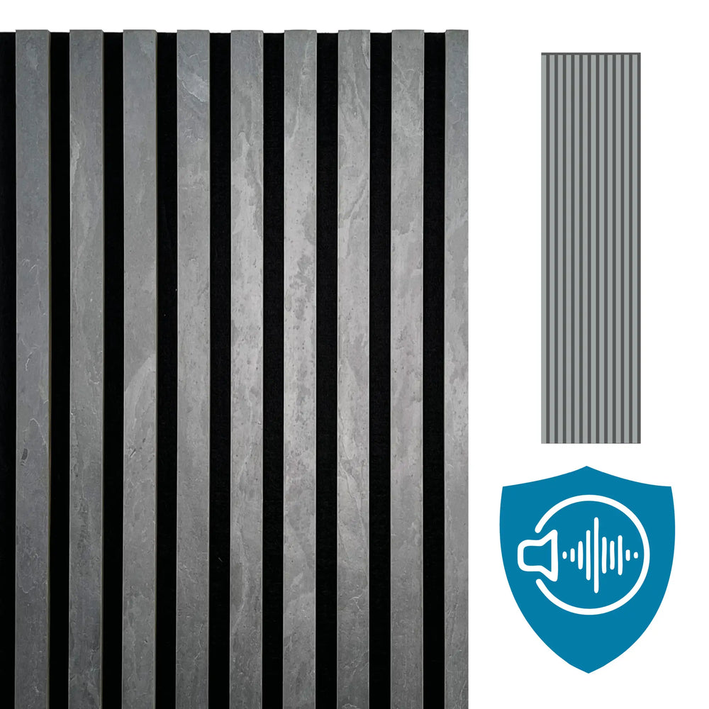 Slate-Lite Akustikpaneel Nero⁠