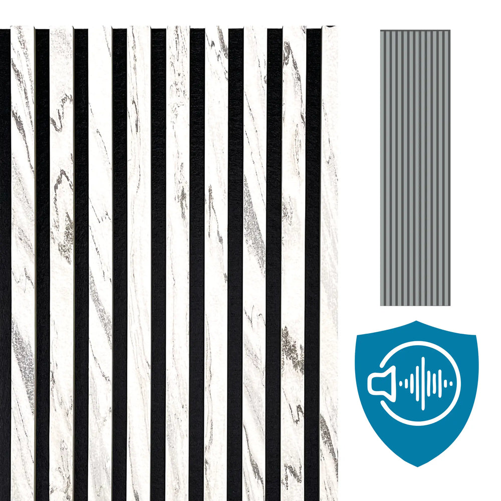 Slate-Lite Akustikpaneel Arctic White⁠