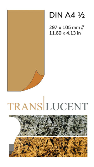 Translucent Musterset 297mm x 105mm