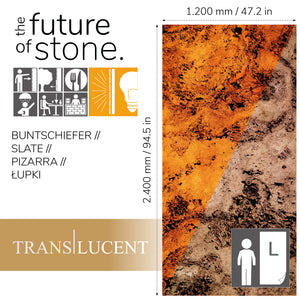 Translucent TERRA ROSSO⁠
