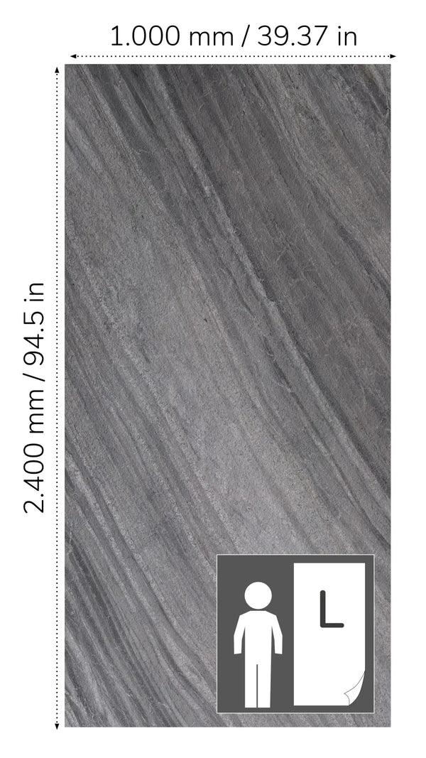 Slate-Lite Dark Creek  Bookmatching