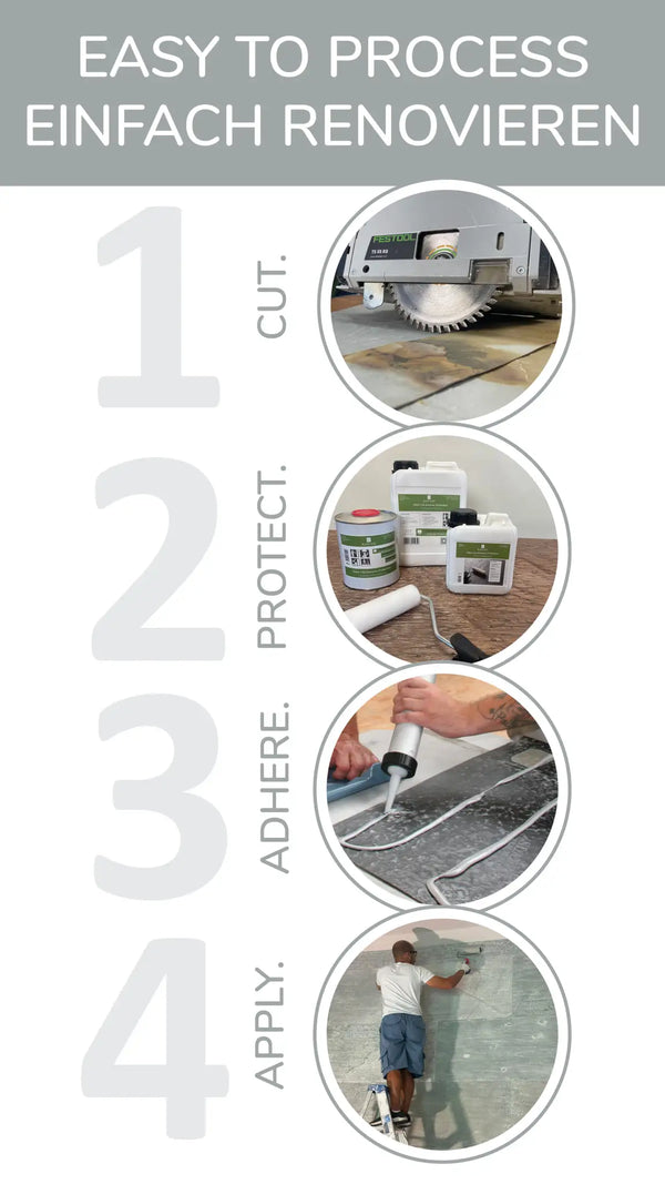 Slate-Lite Panda White Bookmatching