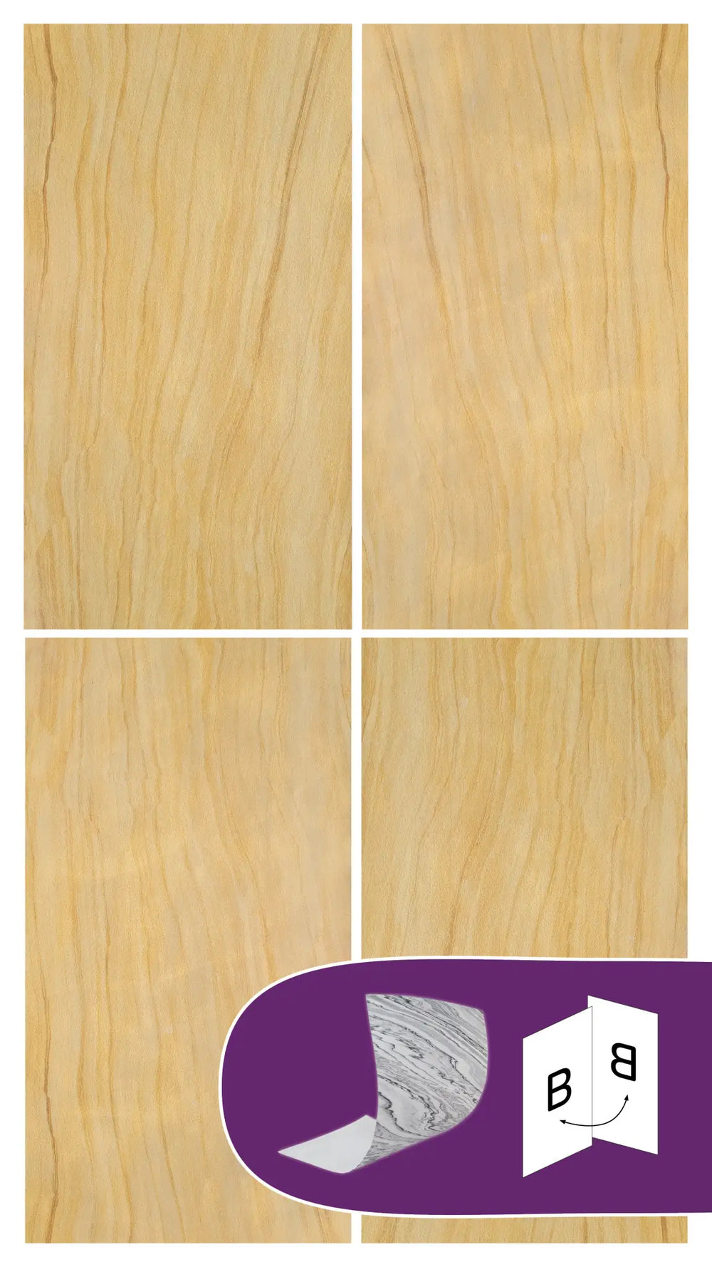 Slate-Lite Teakwood Bookmatch⁠