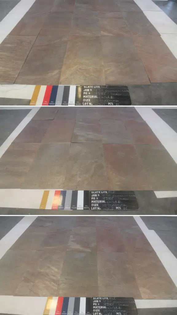 Slate-Lite Cobre 110 × 55 cm (mixed batch)
