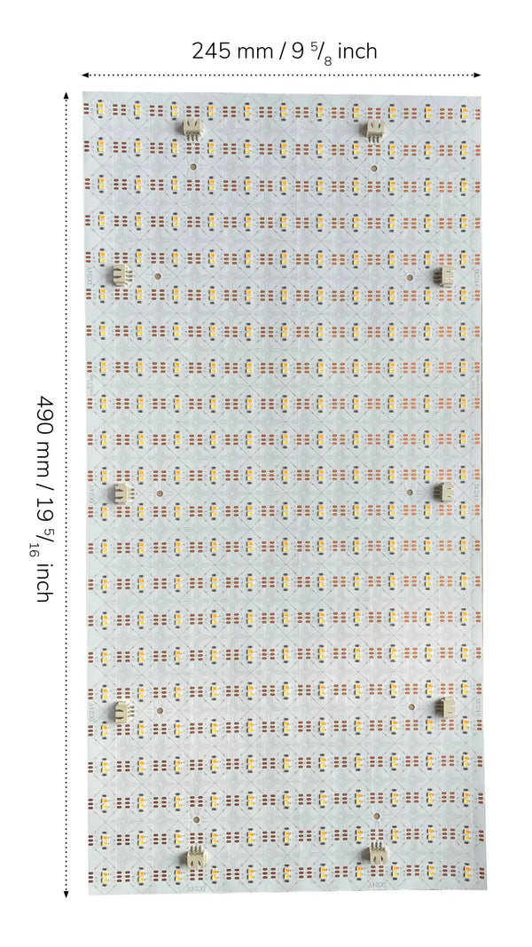 CCT LED FLEX SHEET 19 5/16" × 9 5/8"