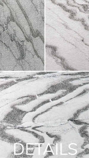 Slate-Lite Mystic White Bookmatching