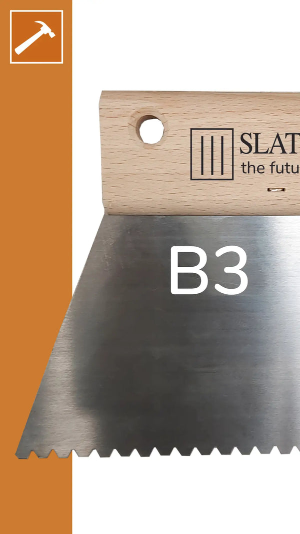 B3 notched trowel *⁠