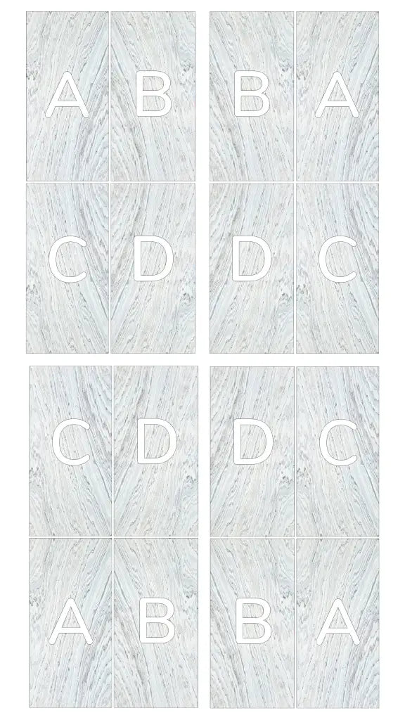 Translucent Arctic White Bookmatching⁠