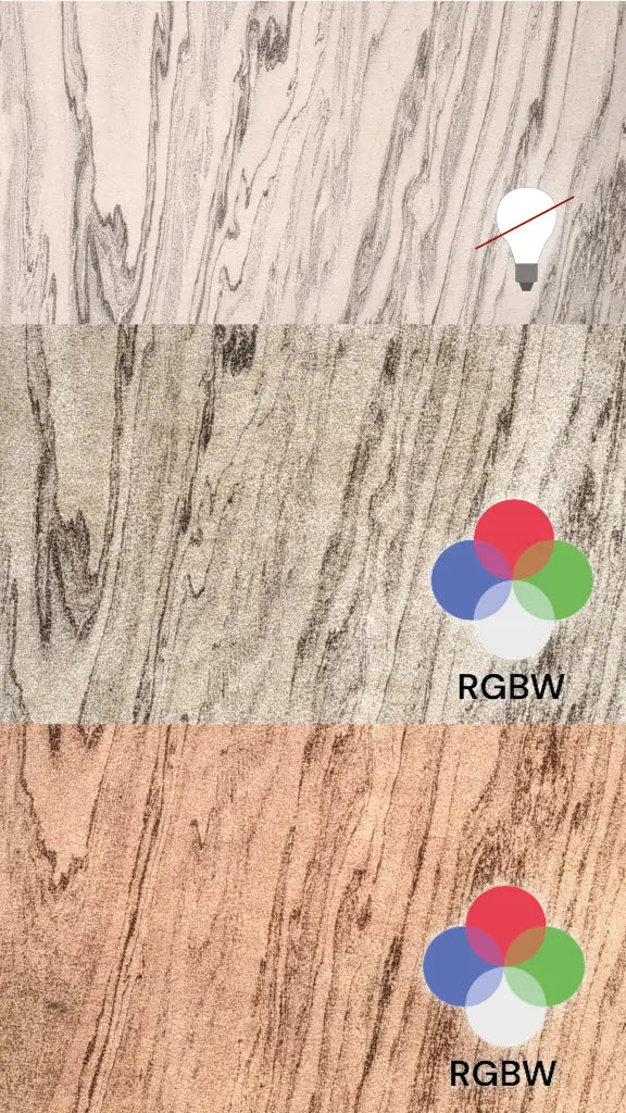 Translucent Arctic White Bookmatching⁠