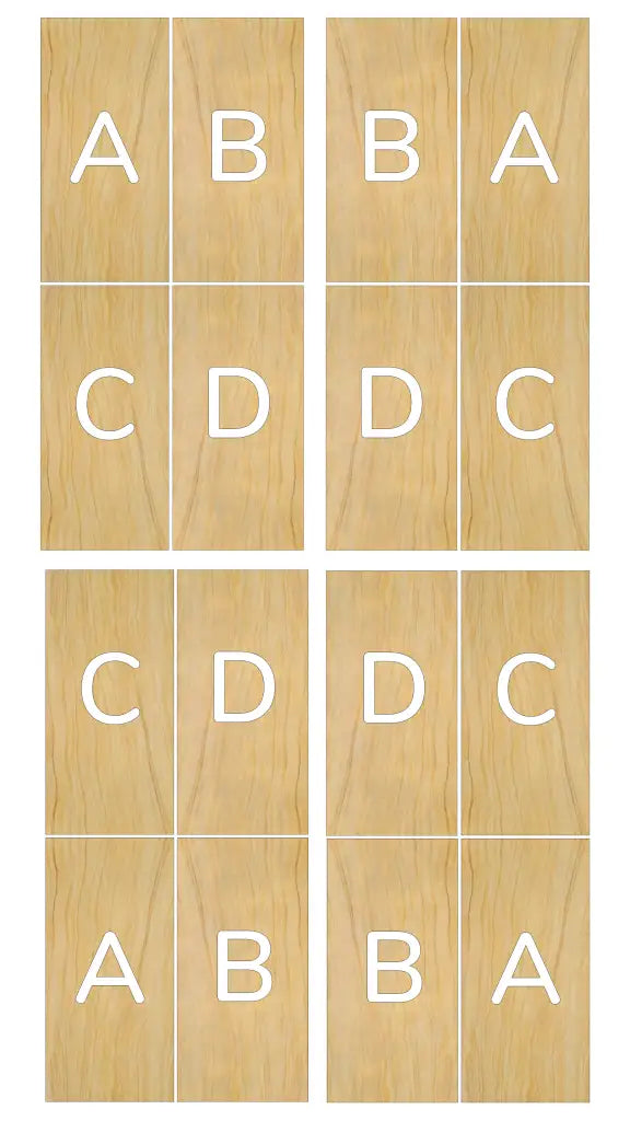 Translucent Teakwood Bookmatching⁠