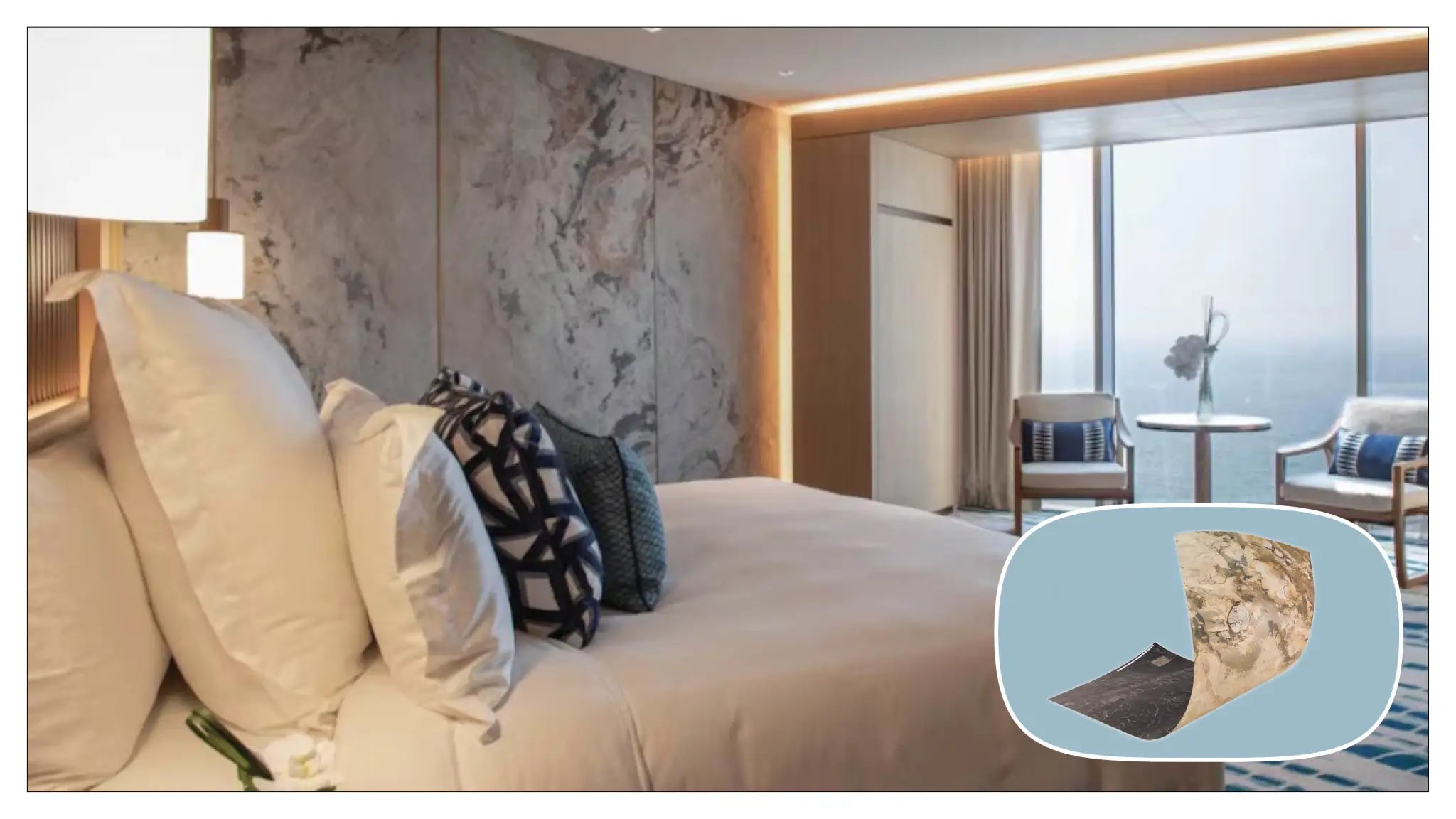 Slate-Lite in Hospitality: Natural Stone for Hotels, Bars & Reception Areas