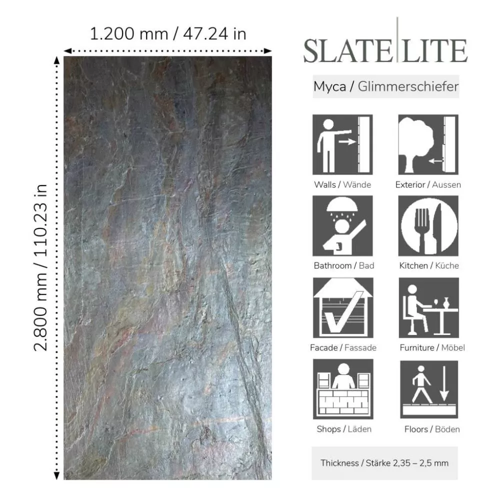 Slate-Lite Burning Forest 280x120