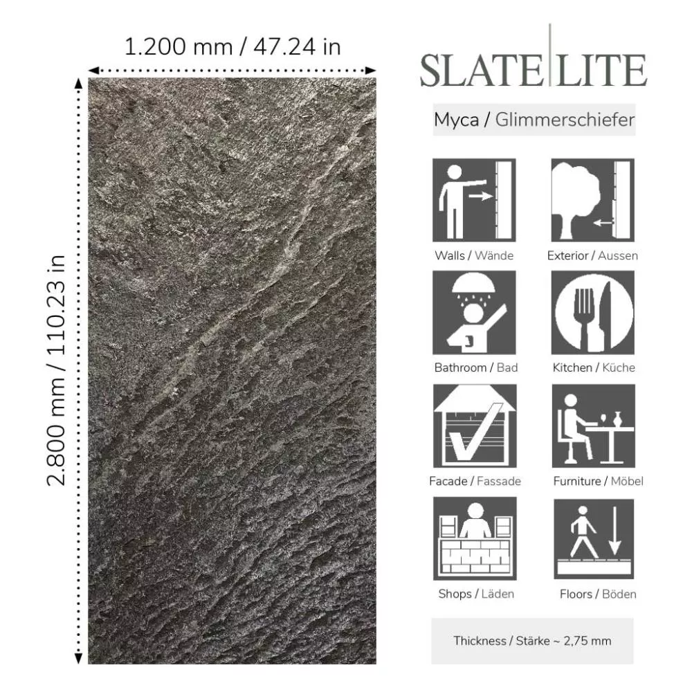 Slate-Lite Galaxy Black 280x120